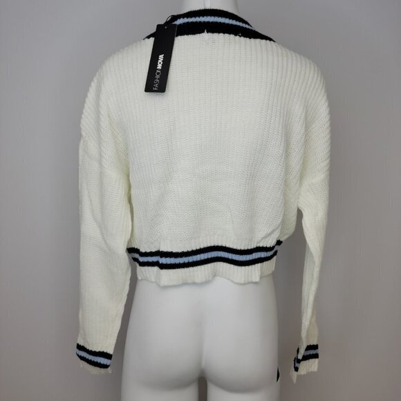 Fashion Nova Dog Button Front Cardigan Size XL NWT - Picture 3 of 4